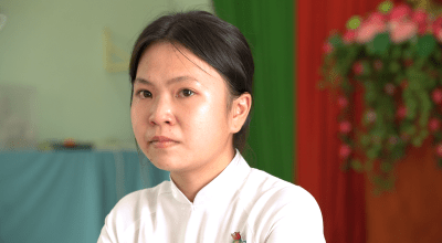 Hoàn cảnh của em Nguyễn Thị Mộng An Bình