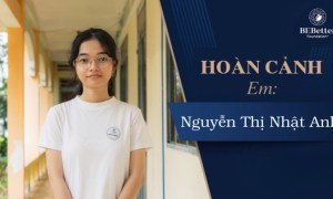 Hoàn cảnh của em Nguyễn Thị Nhật Anh