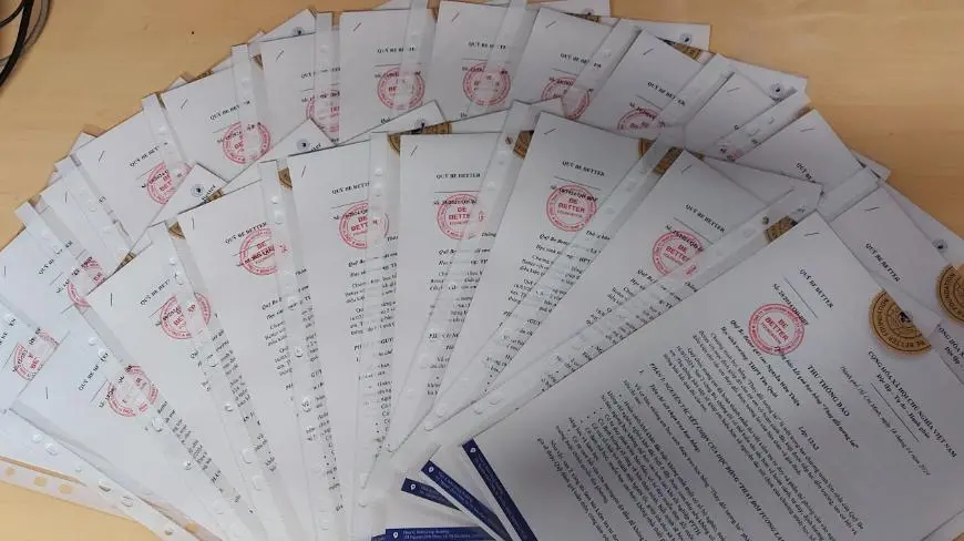 21 scholarships to Binh Tan District