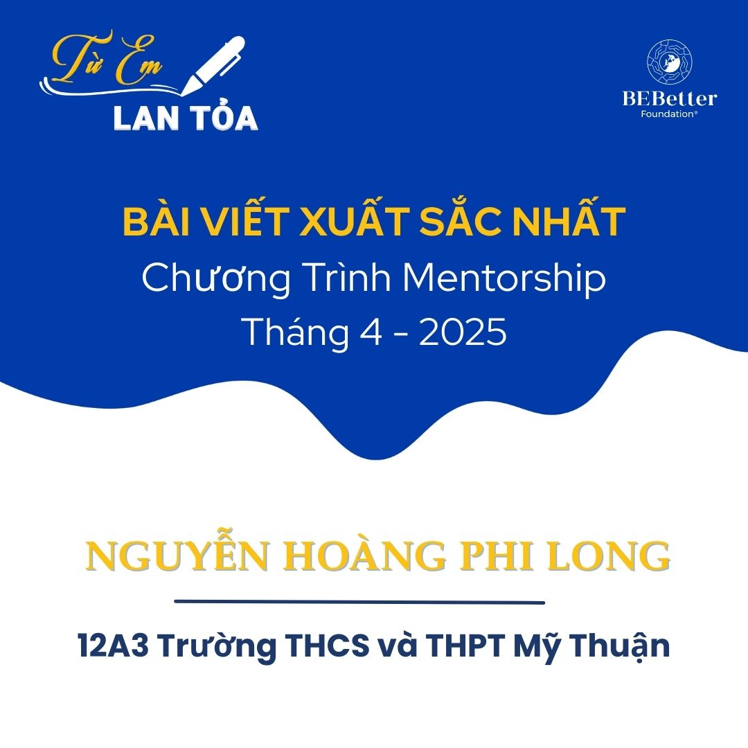 Từ em lan tỏa tháng 4