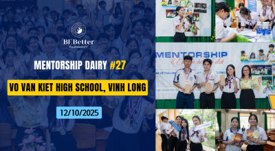 Mentorship diary #27 – Vo Van Kiet High School, Vinh Long – 12 October  2025
