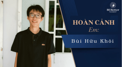 Hoàn cảnh của em Bùi Hữu Khôi