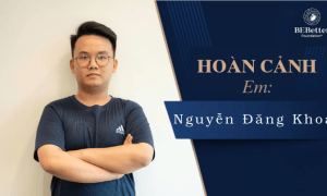 Hoàn cảnh của em Nguyễn Đăng Khoa