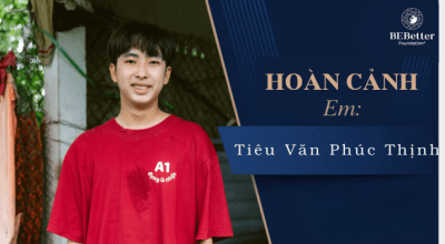 Hoàn cảnh của em Tiêu Văn Phúc Thịnh